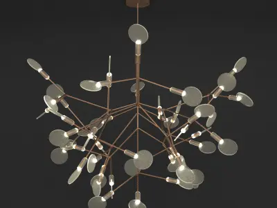 LAMP CHIC BOTANIC 3d model 3D model