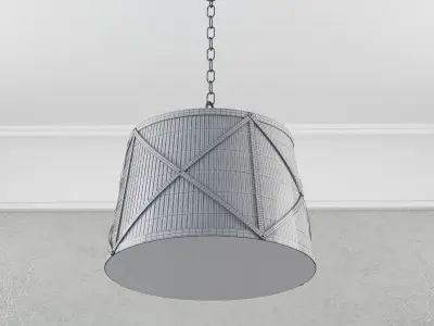 Circa Lighting Grosvenor Large Single Pendant 3D model