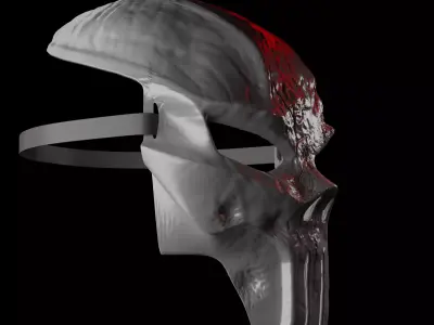 Punisher style mask  Free 3D print model