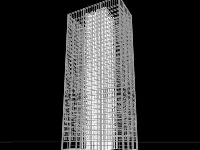 Daley Civic Center 3D model