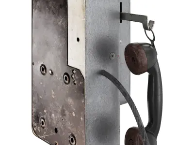 Payphone AMT-47 v1 3D model