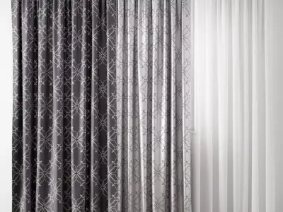 Curtain 128 3D model