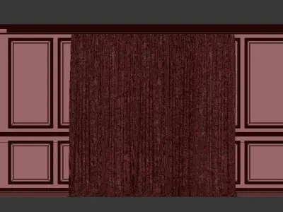 Curtain Set 85 3D model