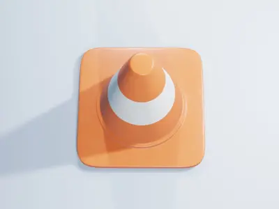 Safety Cone 3D model purchase