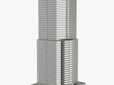 Skyscraper 3D model order