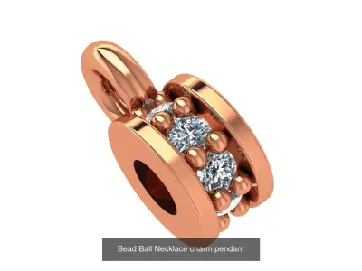 17 Ultra Small Light Weight Charm Pendant 3dm stl renders 3D Model Pack