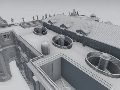 basilica church 3D model