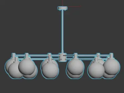SELVA KRONLEUCHTER 3D model