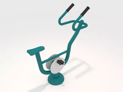 Gym Outdoor 11 3D model