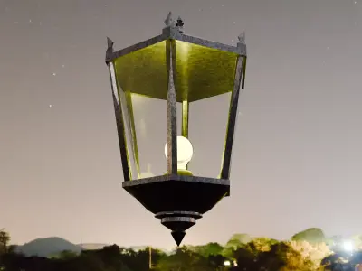 Nice lamp top for your projects Low-poly 3D model