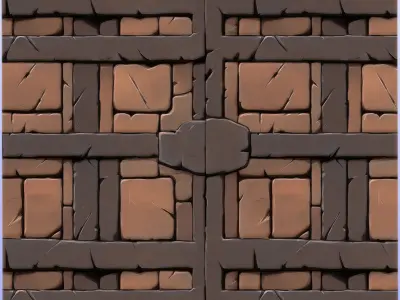 Stylized Floor Seamless Texture Texture