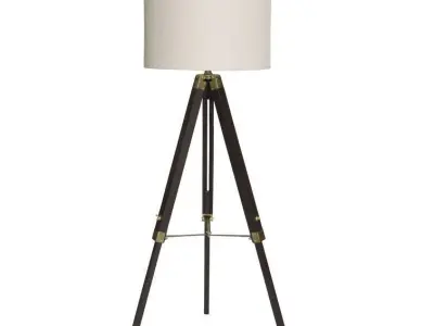 Dalke Tripod Floor Light Lamp - 2 Option 3D model