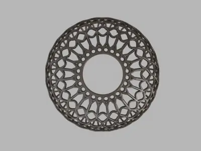 Simplified Al Wasl Dome  Free 3D print model