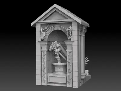 Miniature Display Case Royalty Free Version 3D print model