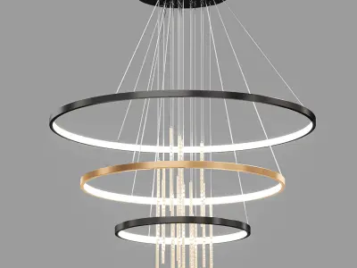 Bonnet Chandelier  3D model