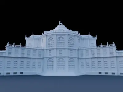 Palazzina di Caccia di Stupinigi - High-Quality 3D model