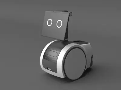 Home Robot Astro 3D model