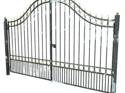 Iron Gate 03 3D model