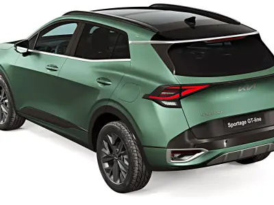 2022 Kia Sportage GT-Line 3D model