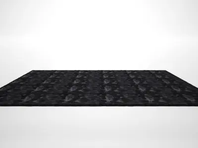 Contemporary Carpet - Rug 17 Free low-poly 3D model