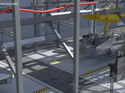  Automatic Cybertruck Body Line 