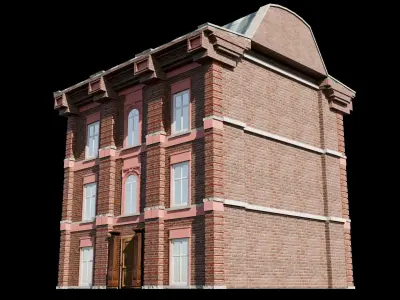 Victorian Building 1  3D model
