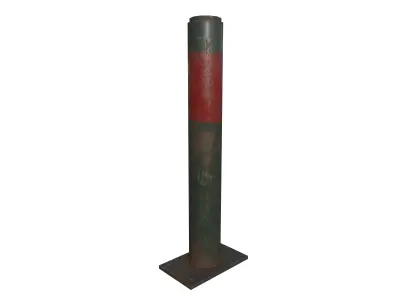 Post Barrier 3D model buy