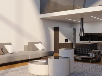  Mountain House 3D model