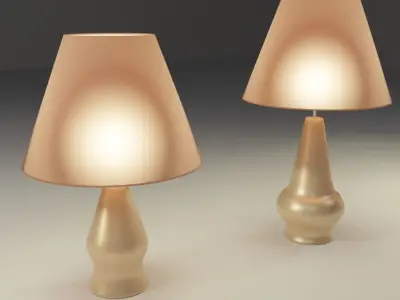 Lamp collection floor and 3D model