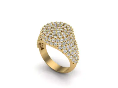 Jewelry ring 415 3D print model