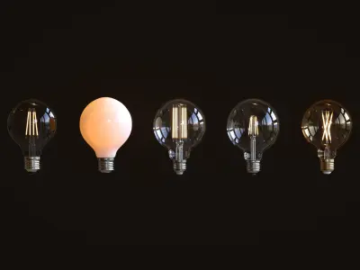 Light Bulb Pack 3D model