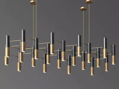 Pendant lamp Ike Suspension 22 3D model
