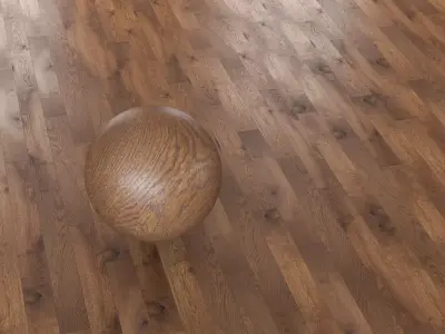 Porcelanosa Treville Natural Wood Floor  -Set of 5 Texture