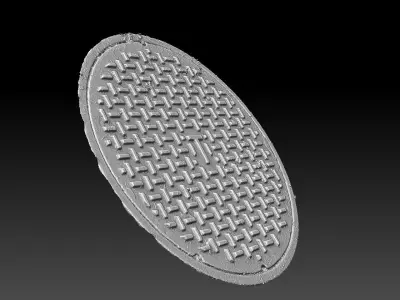 ATT Manhole Cover 3D model