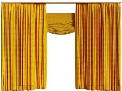 Curtains 6 curtain 3D model