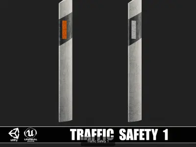 Traffic Safety 3D Model Pack