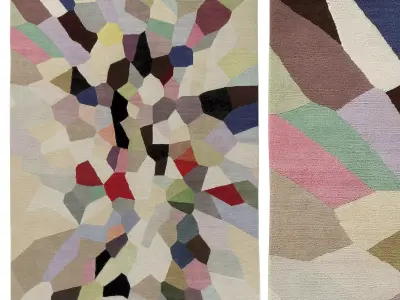 Palette Rug 3D model