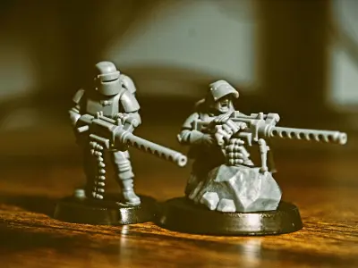 Universal Guard - Heavy Stubber 3D print model