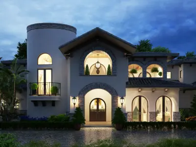 Archexteriors vol 21 - residential houses 3D model