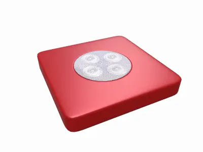 Red Spot Lamp 3D model