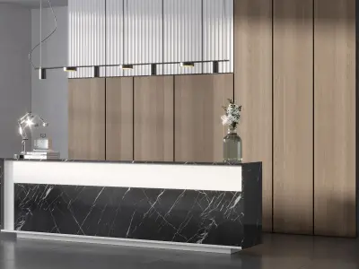 RECEPTION DESK NO15 A 3D model