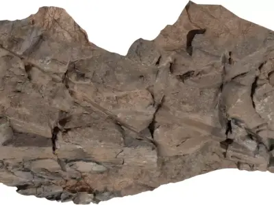 Namaqualand Boulder Low-poly 3D model