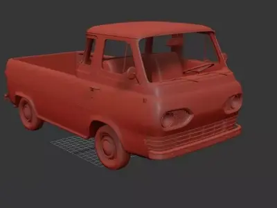 F E series Mk1 Econoline Pickup 1963 3D print model
