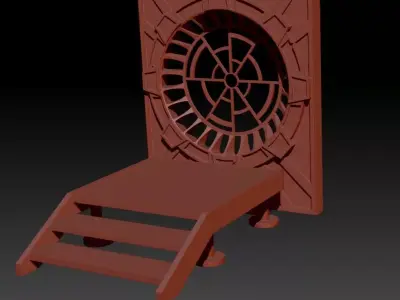 Small Throne Room 3D print model