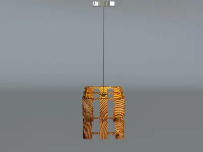 suspended ceiling lamp  3D model