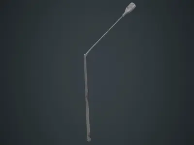 Street Light 7B Low-poly 3D model
