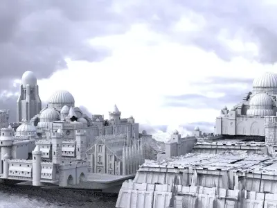 Ancient City 3D model order
