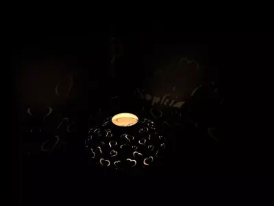 Candle holder Sophia 3D print model