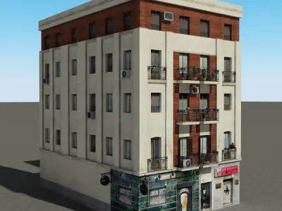 Building Low-poly 3D model