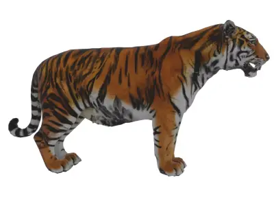 Tiger Low-poly 3D model
